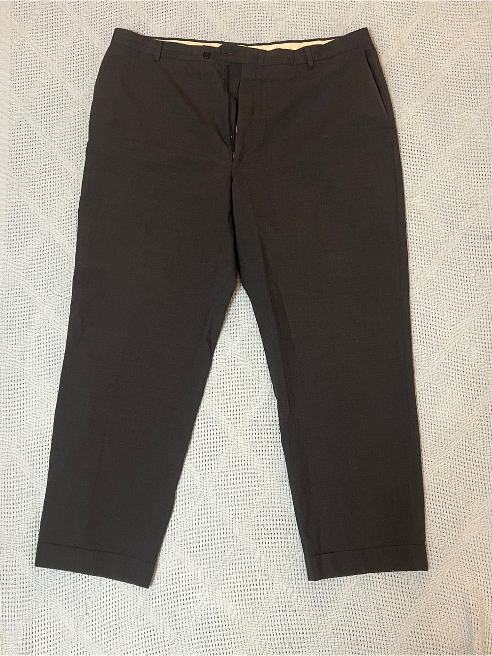 Hart Schaffner Marx Men’s Dress Trousers - Charcoal Gray